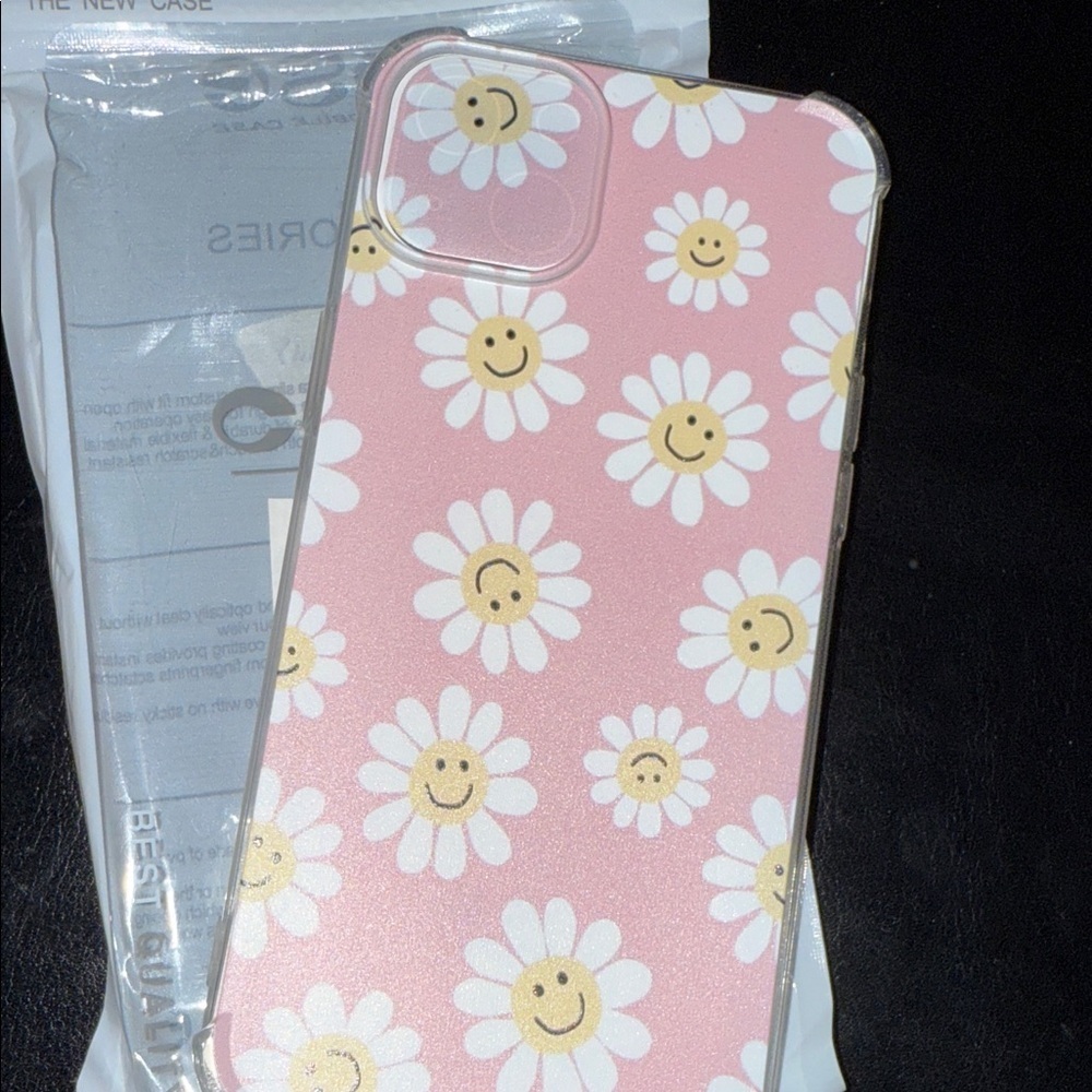 Pink Daisy iPhone 15 Plus Case